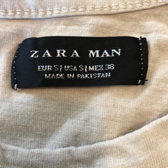 T-SHIRT ZARA MEN - Picture 3 of 3